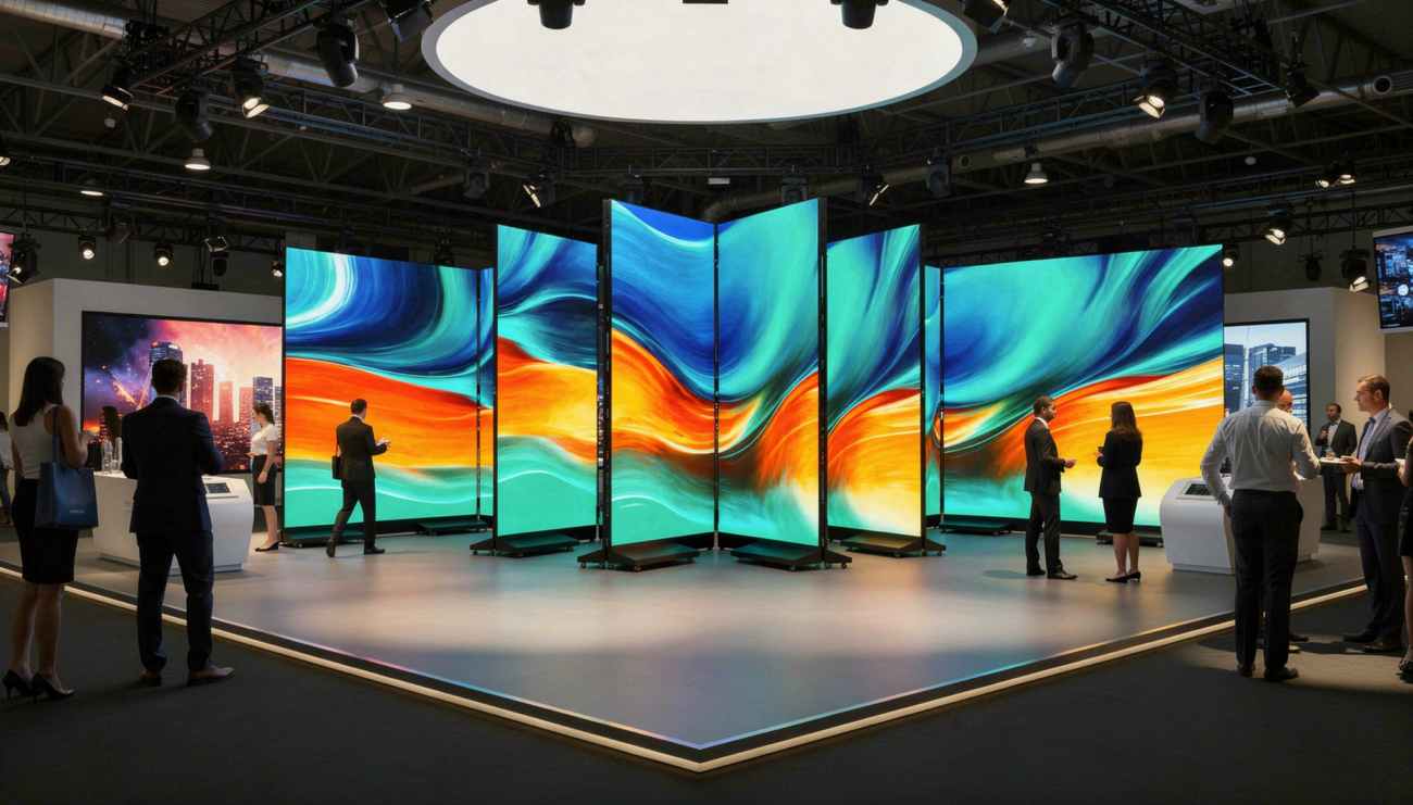 จอ LED พับได้ (Foldable LED Display)