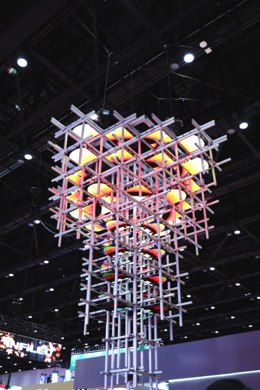 THAI : REVERSED II by Korborvor Visual Lab showcased on DEFG LED display at InfoComm Asia 2026