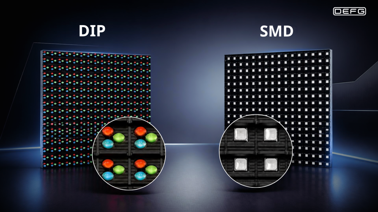 Outdoor LED Display-DIPvs.SMD