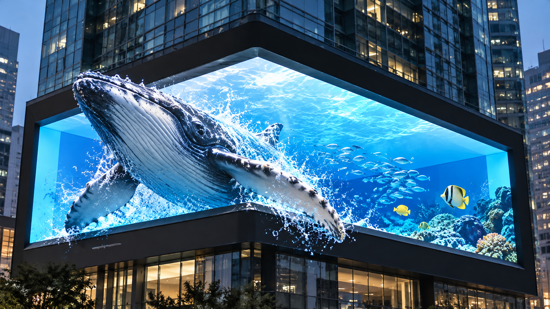 3D Outdoor LED Display